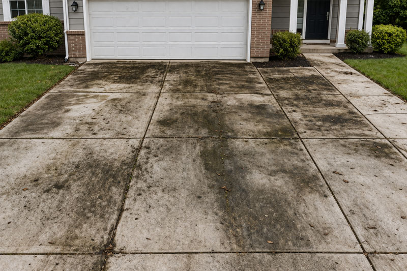 Concrete & Sidewalks Cleaning